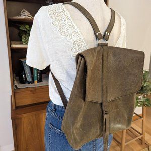 Raven + Lily Yami Leather Backpack